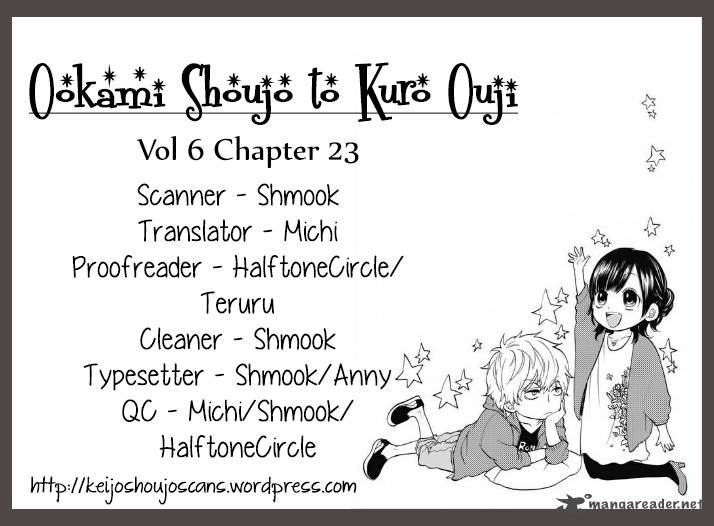 Ookami Shoujo To Kuro Ouji 23 1