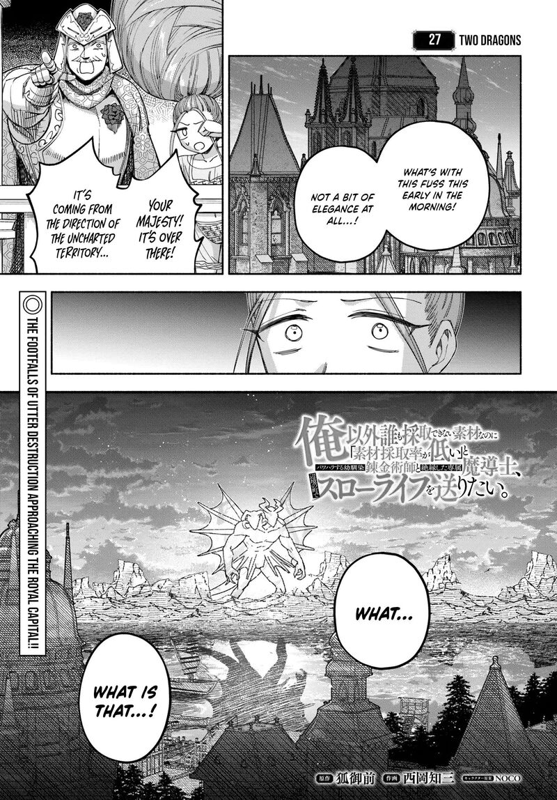 Ore Igai Dare Mo Saishu Dekinai Sozai Na No Ni Sozai Saishuritsu Ga Hikui To Pawahara Suru Osananajimi Renkinjutsushi To Zetsuen Shita Senzoku Madoushi Henkyou No Machi De Slow Life Wo Okuritai 27 1