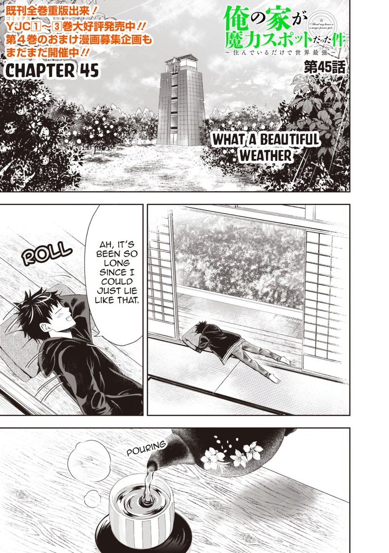 Ore No Ie Ga Maryoku Spot Datta Ken Sundeiru Dake De Sekai Saikyou 45 1