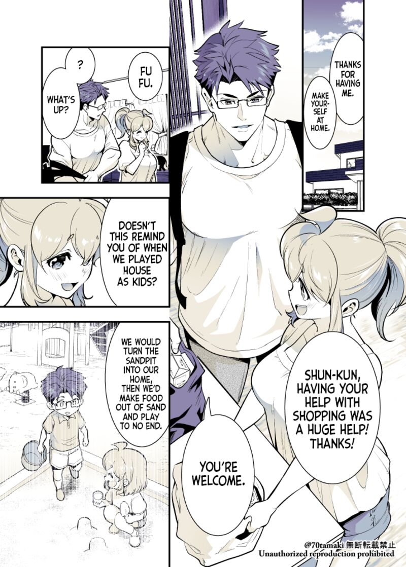 Osananajimi Ga Hisabisa Ni Saikai Shitara Otagai Kyonyuu Ni Natteta 54 1