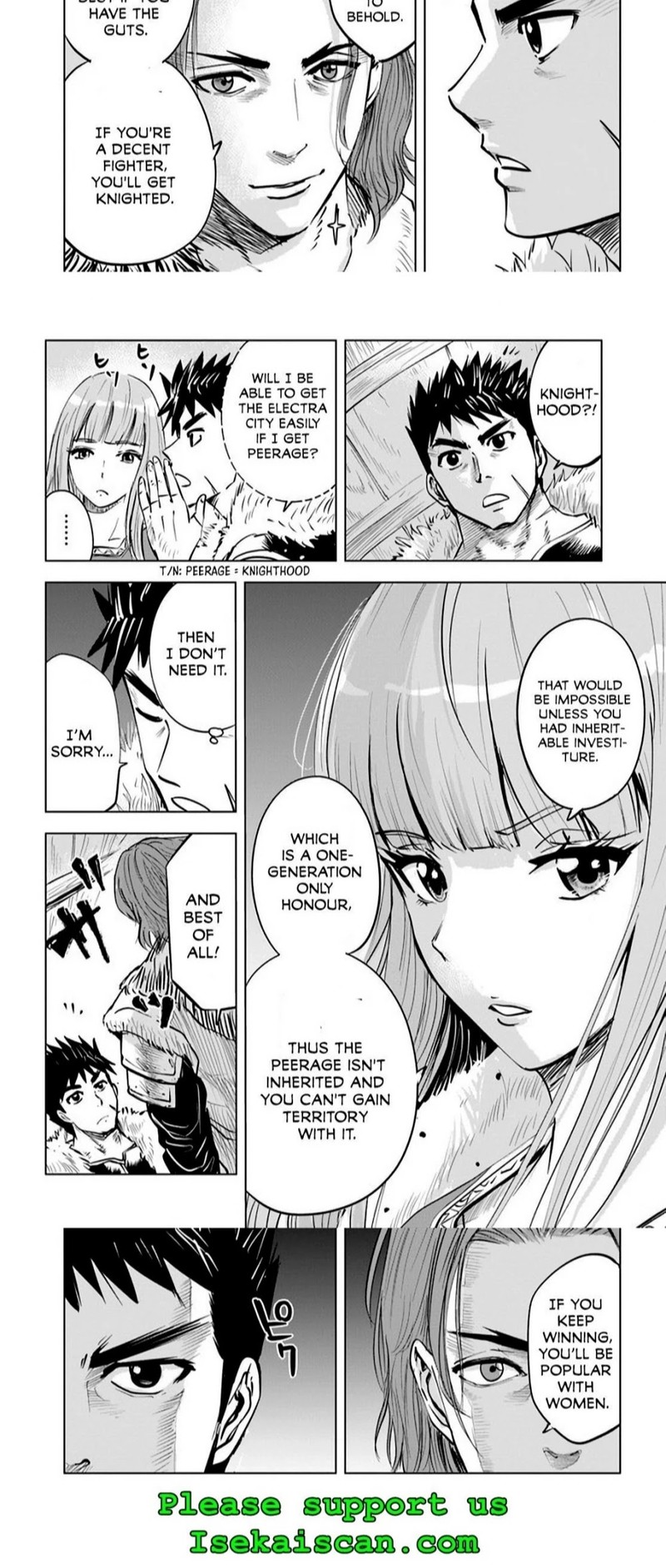Oukoku E Tsuzuku Michi Dorei Kenshi No Nariagari Eiyuutan 18 6