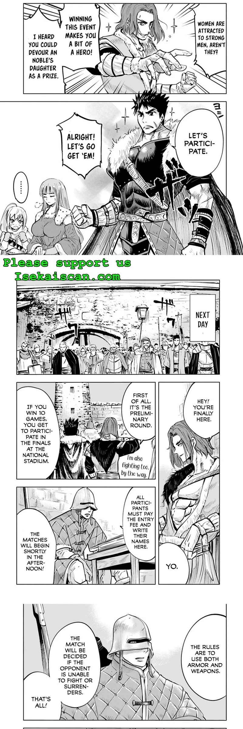 Oukoku E Tsuzuku Michi Dorei Kenshi No Nariagari Eiyuutan 18 7