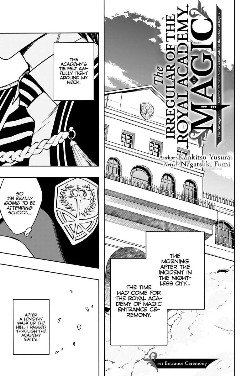 Ouritsu Mahou Gakuen No Saikasei Hinkongai Agari No Saikyou Mahoushi Kizoku Darake No Gakuen De Musou Suru 11 1