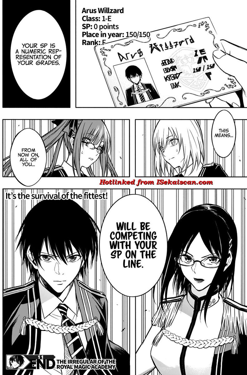 Ouritsu Mahou Gakuen No Saikasei Hinkongai Agari No Saikyou Mahoushi Kizoku Darake No Gakuen De Musou Suru 11 16