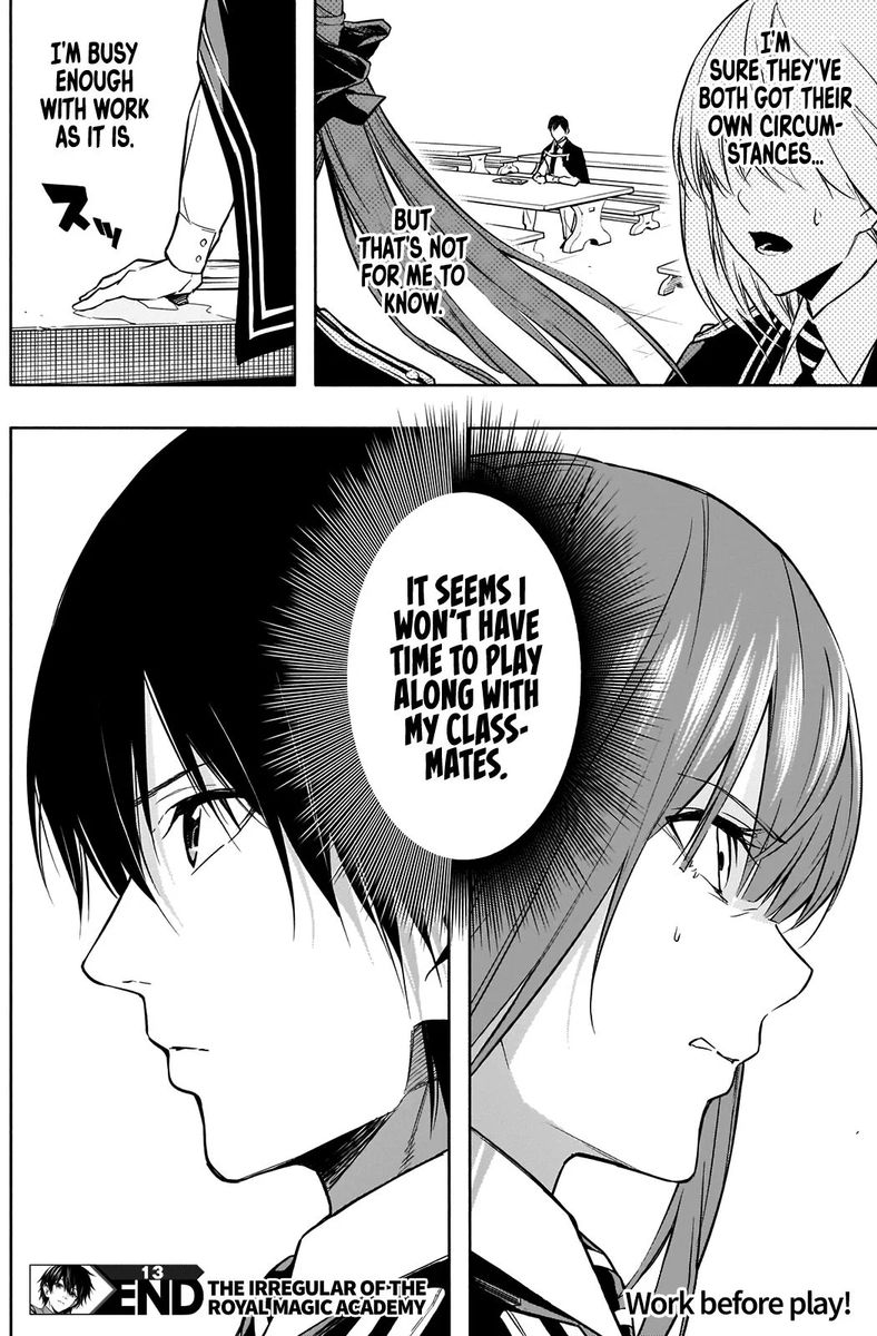 Ouritsu Mahou Gakuen No Saikasei Hinkongai Agari No Saikyou Mahoushi Kizoku Darake No Gakuen De Musou Suru 13 17