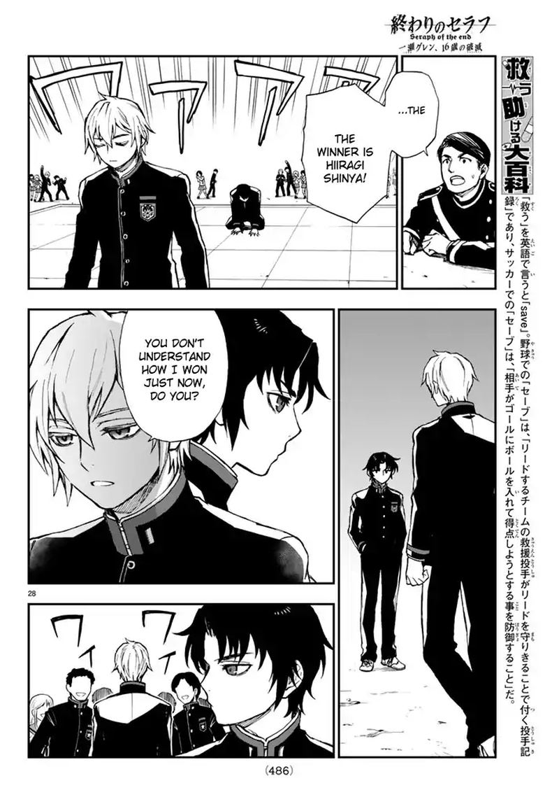 Owari No Seraph Ichinose Guren 16 Sai No Catastrophe 4 28