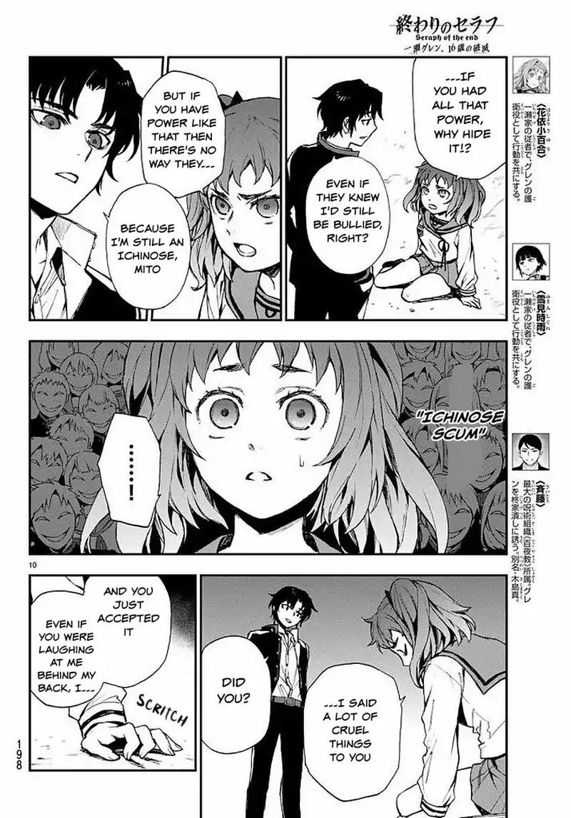 Owari No Seraph Ichinose Guren 16 Sai No Catastrophe 9 10