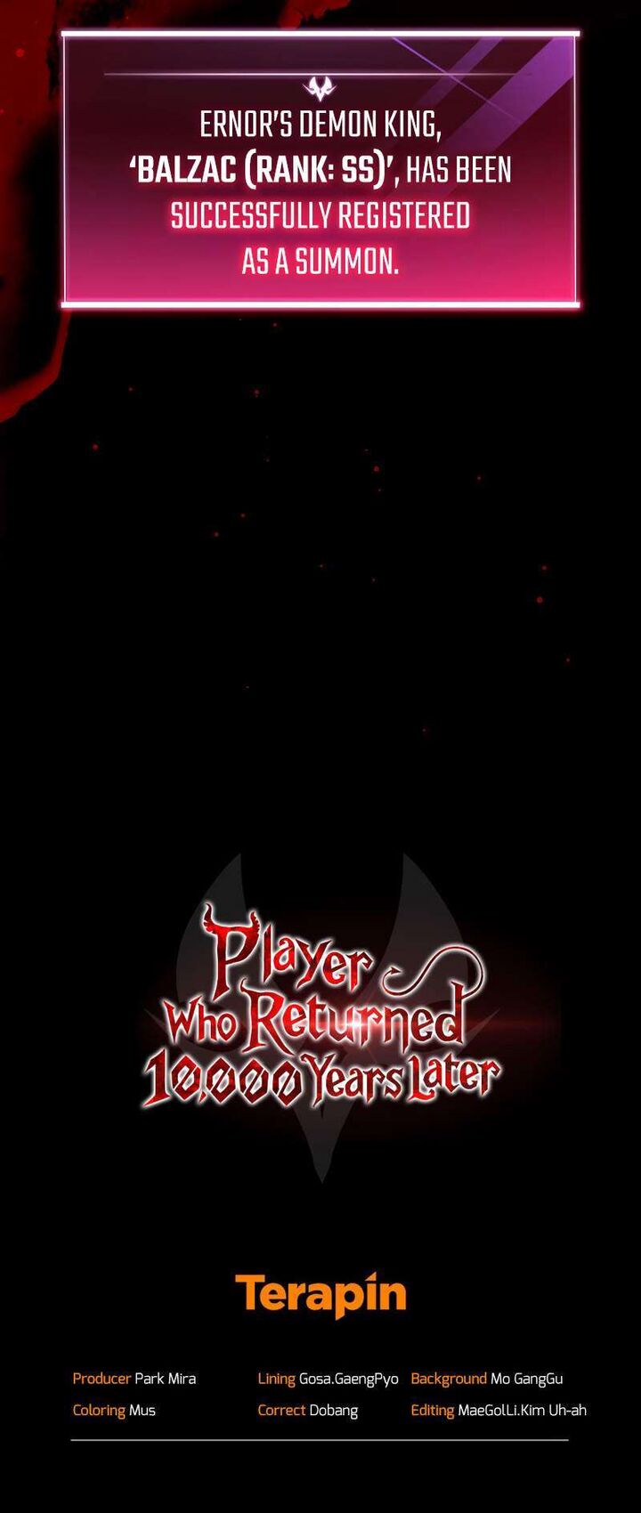 Player Who Returned 10000 Years Later 99 16