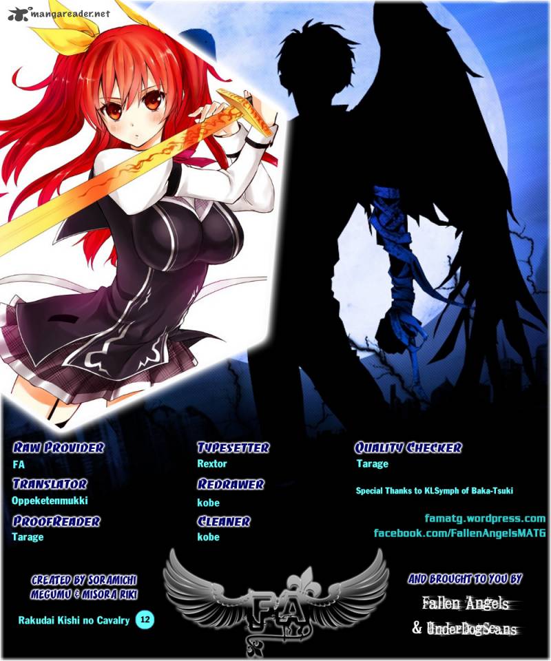 Rakudai Kishi No Cavalry 12 1