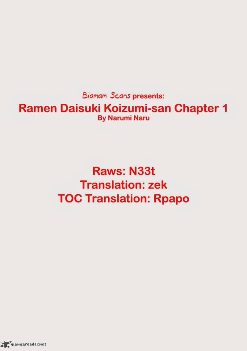 Ramen Daisuki Koizumi San 1 26