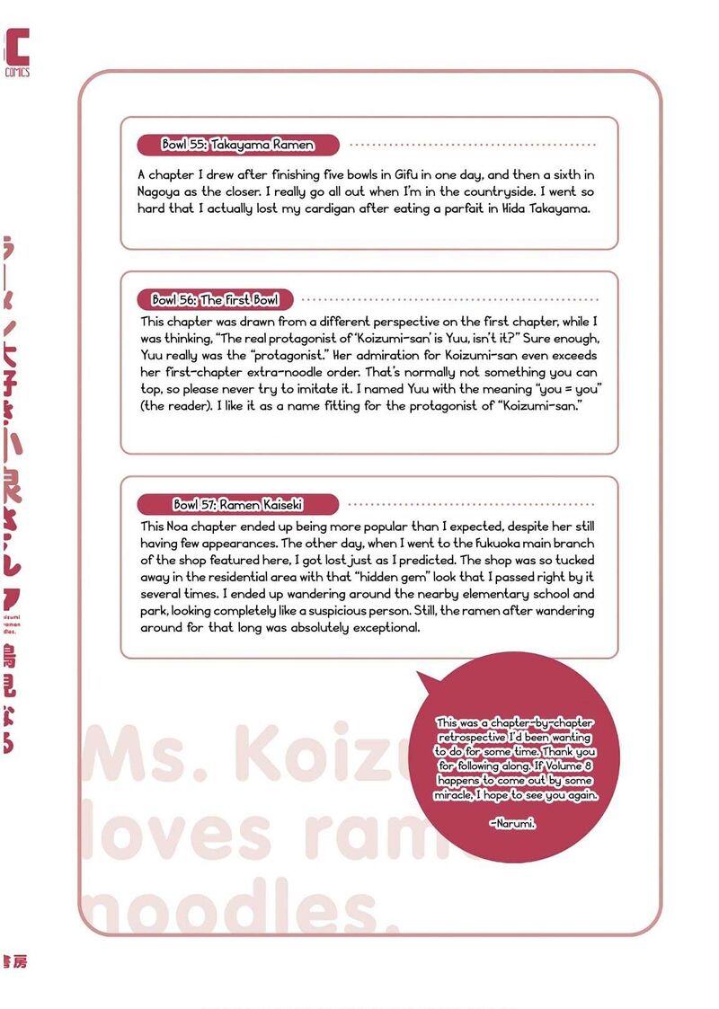 Ramen Daisuki Koizumi San 57 32