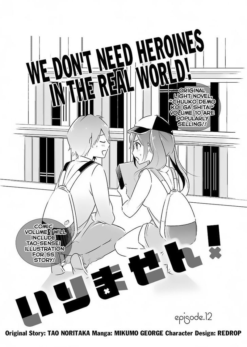 Real No Heroine Wa Irimasen 12 3