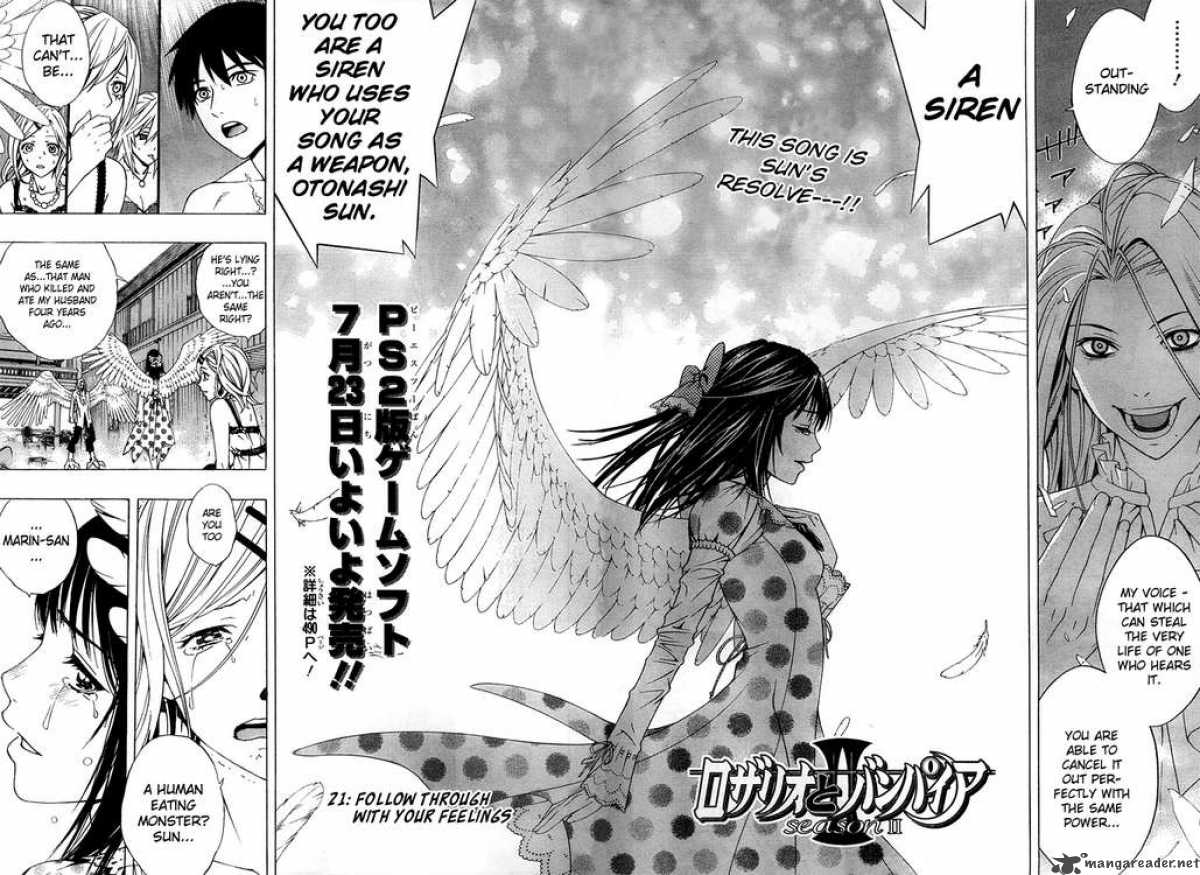 Rosario Vampire II 21 2