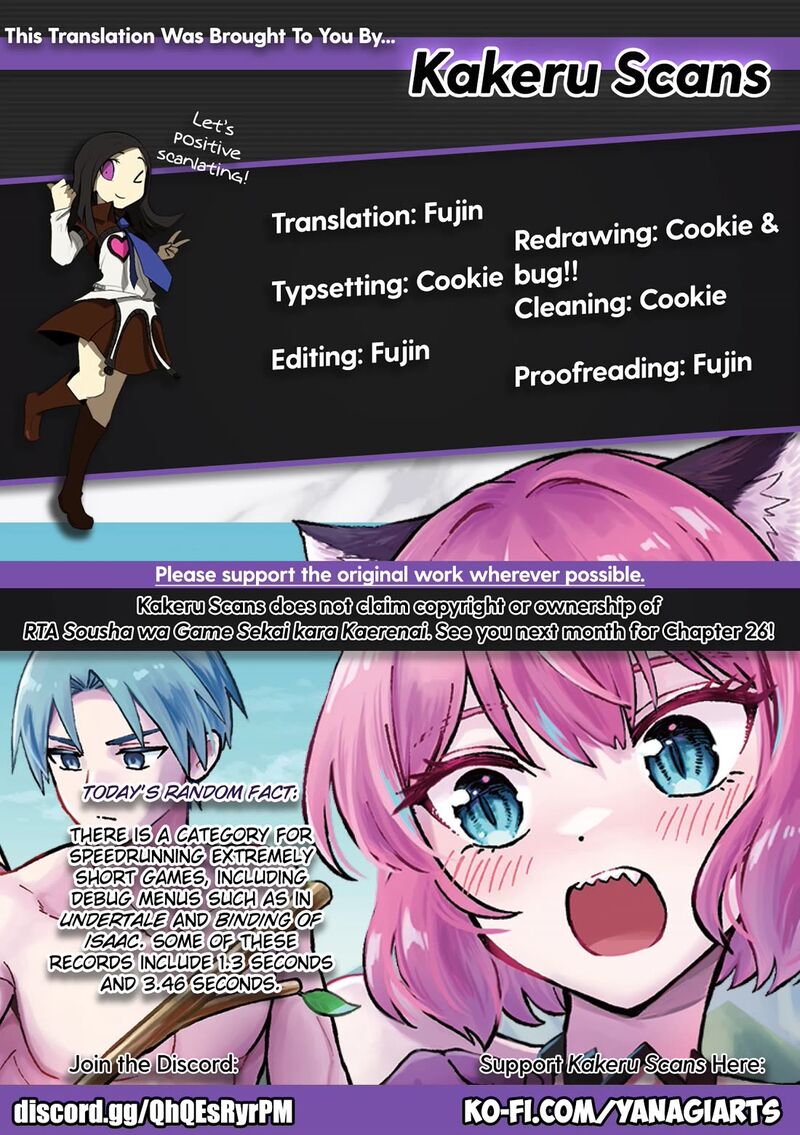 Rta Sousha Wa Game Sekai Kara Kaerarenai 25 49