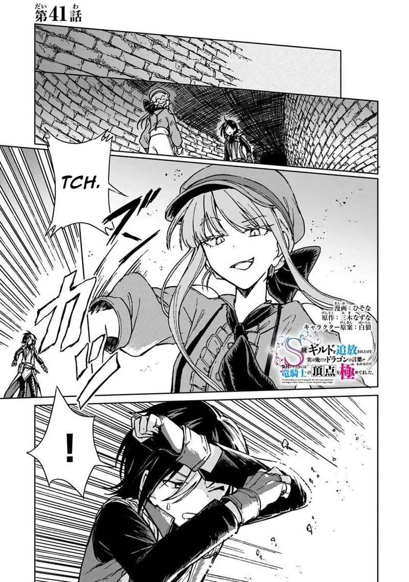 S Kyuu Guild Wo Tsuihousareta Kedo Jitsu Wa Ore Dake Dragon No Kotoba Ga Wakaru No De Kidzuita Toki Ni Wa Ryuu Kishi No Chouten Wo Kiwametemashita 41 2