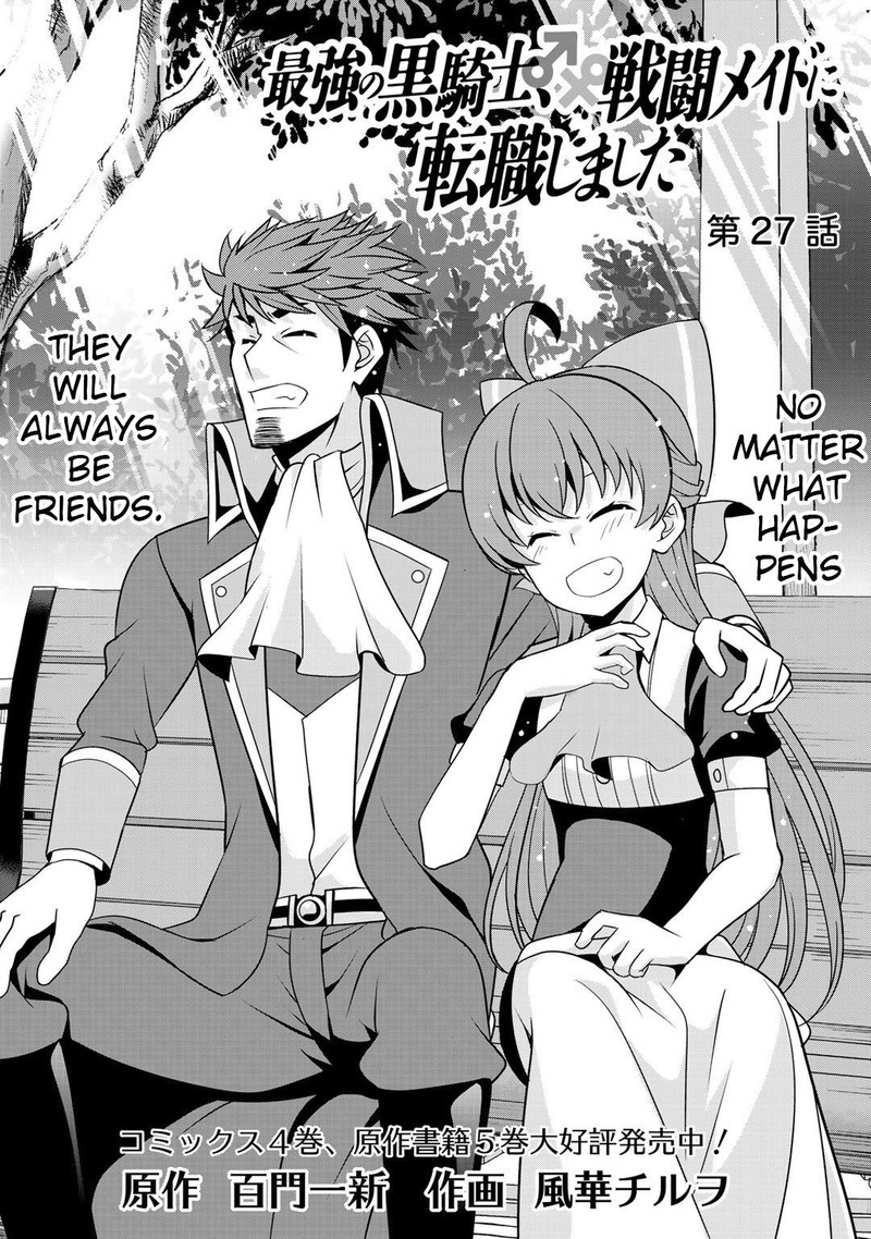 Saikyou No Kurokishi Sentou Maid Ni Tenshoku Shimashita 27 2