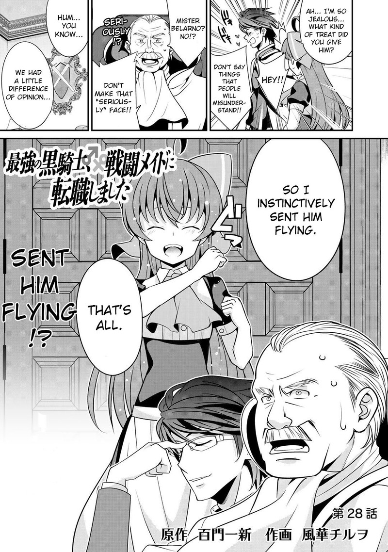 Saikyou No Kurokishi Sentou Maid Ni Tenshoku Shimashita 28 3
