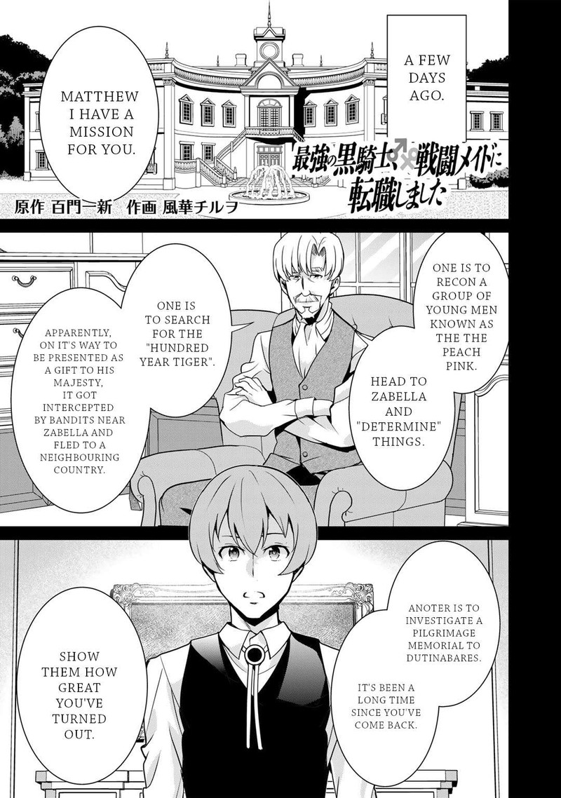 Saikyou No Kurokishi Sentou Maid Ni Tenshoku Shimashita 53 1