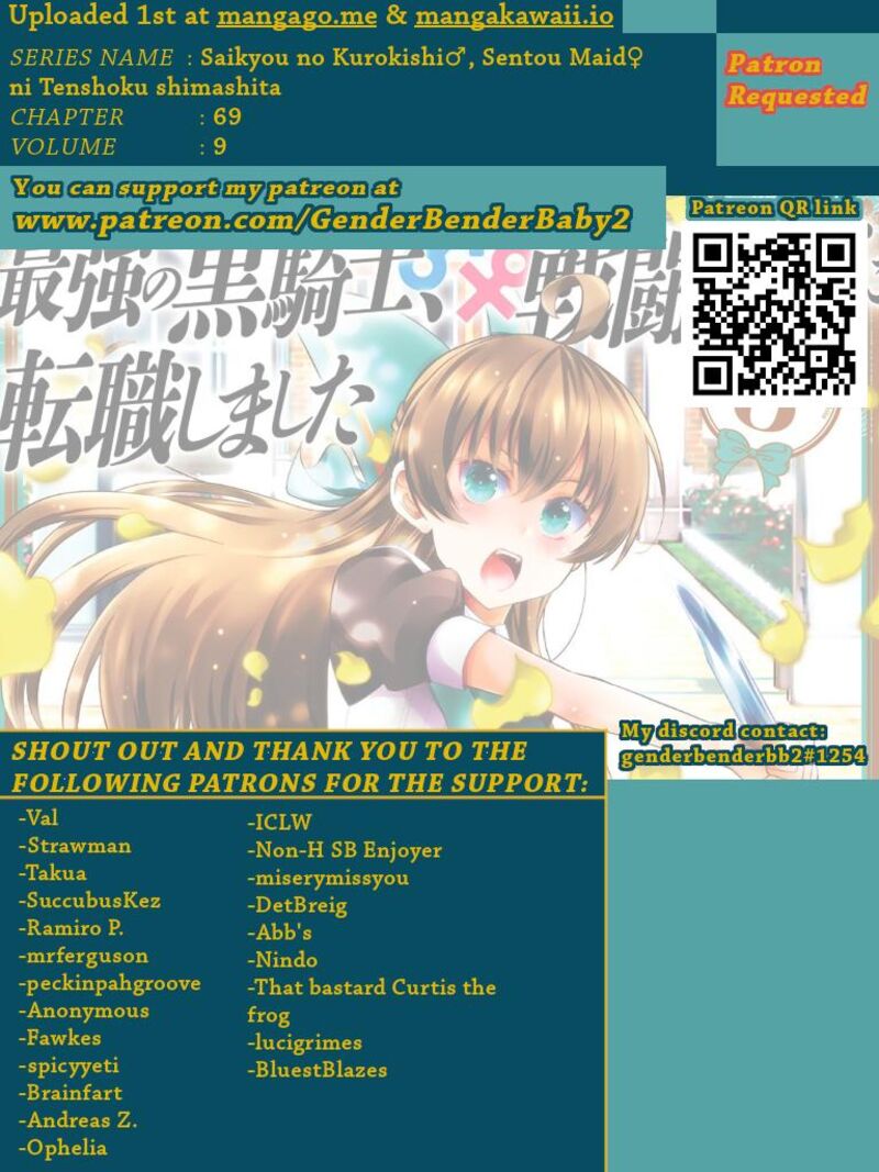 Saikyou No Kurokishi Sentou Maid Ni Tenshoku Shimashita 69 1