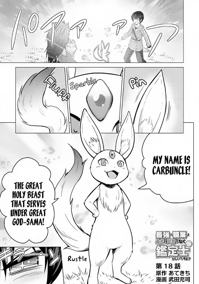 Saikyou No Shokugyou Wa Yuusha Demo Kenja Demo Naku Kanteishi Kari RashII Desu Yo 18 1