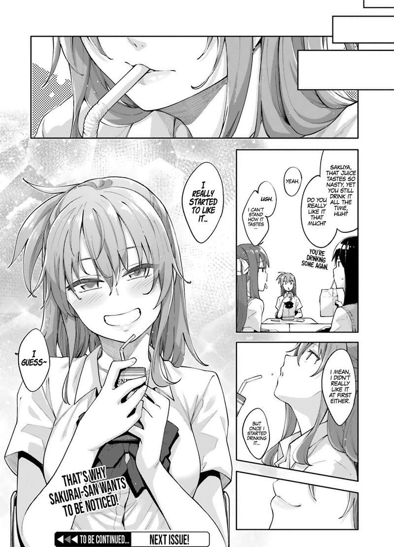 Sakurai San Wants To Be Noticed 1 19