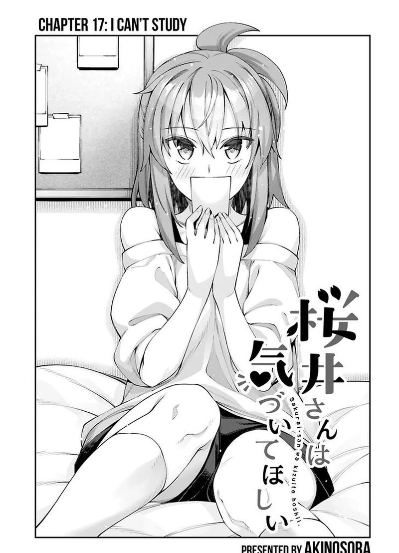 Sakurai San Wants To Be Noticed 17 3