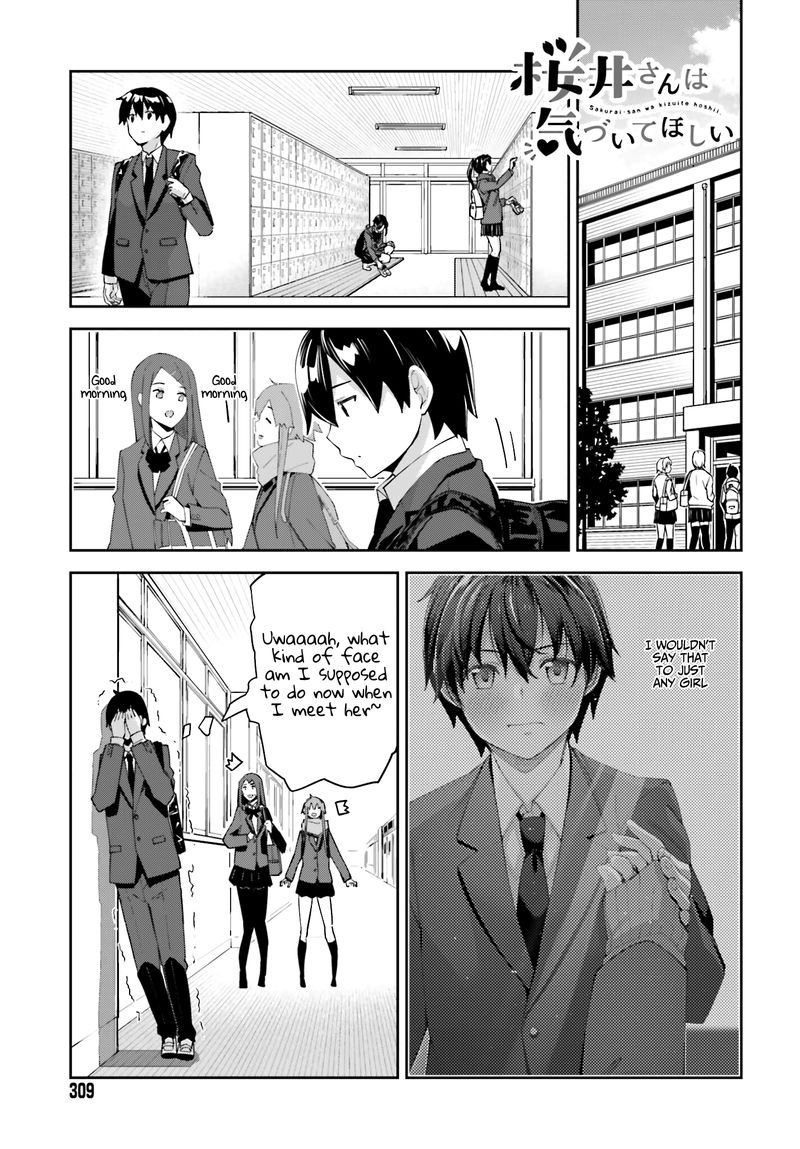 Sakurai San Wants To Be Noticed 23 1