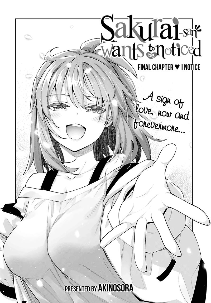 Sakurai San Wants To Be Noticed 26 5