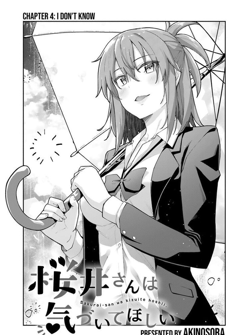 Sakurai San Wants To Be Noticed 4 3