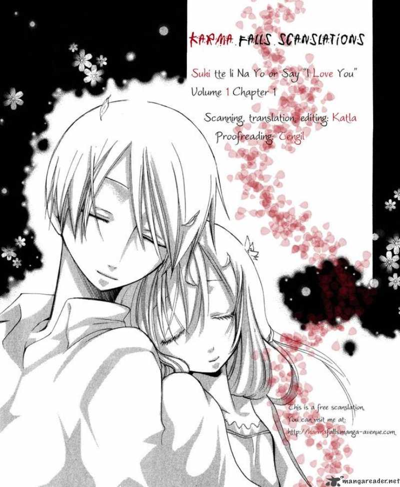 Say I Love You 1 1