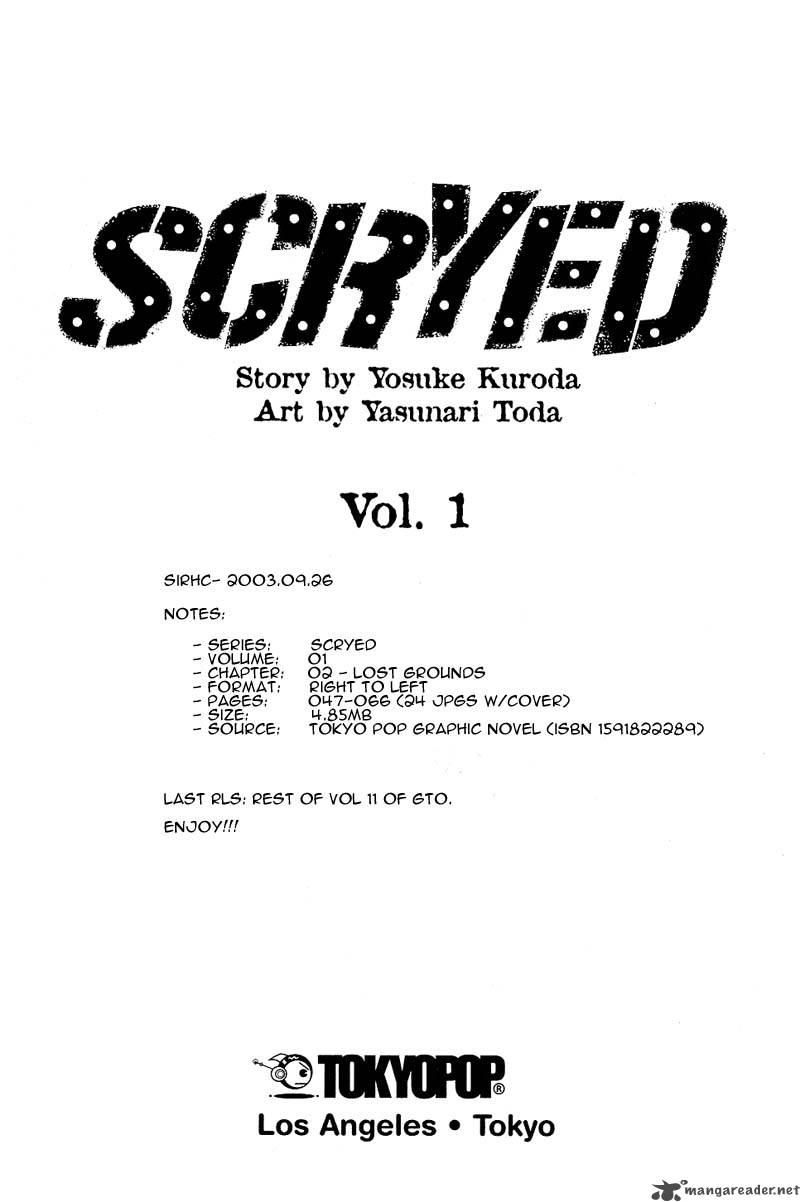 Scryed 2 1