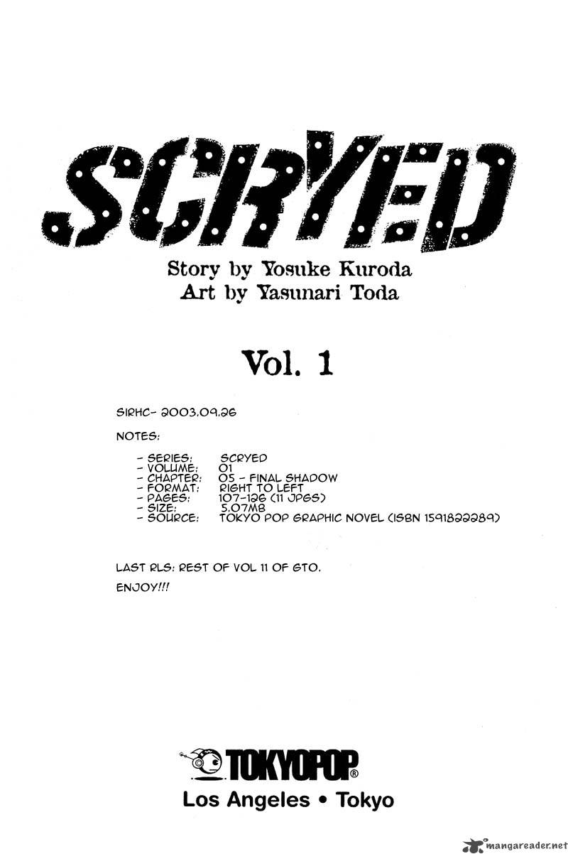 Scryed 5 1