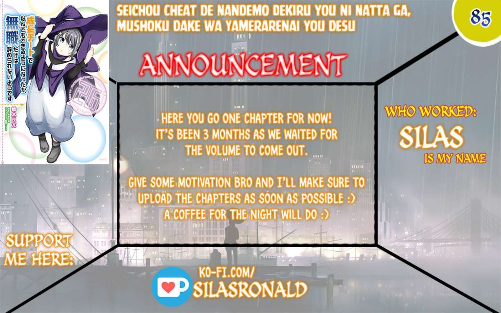 Seichou Cheat De Nandemo Dekiru You Ni Natta Ga Mushoku Dake Wa Yamerarenai You Desu 85 1
