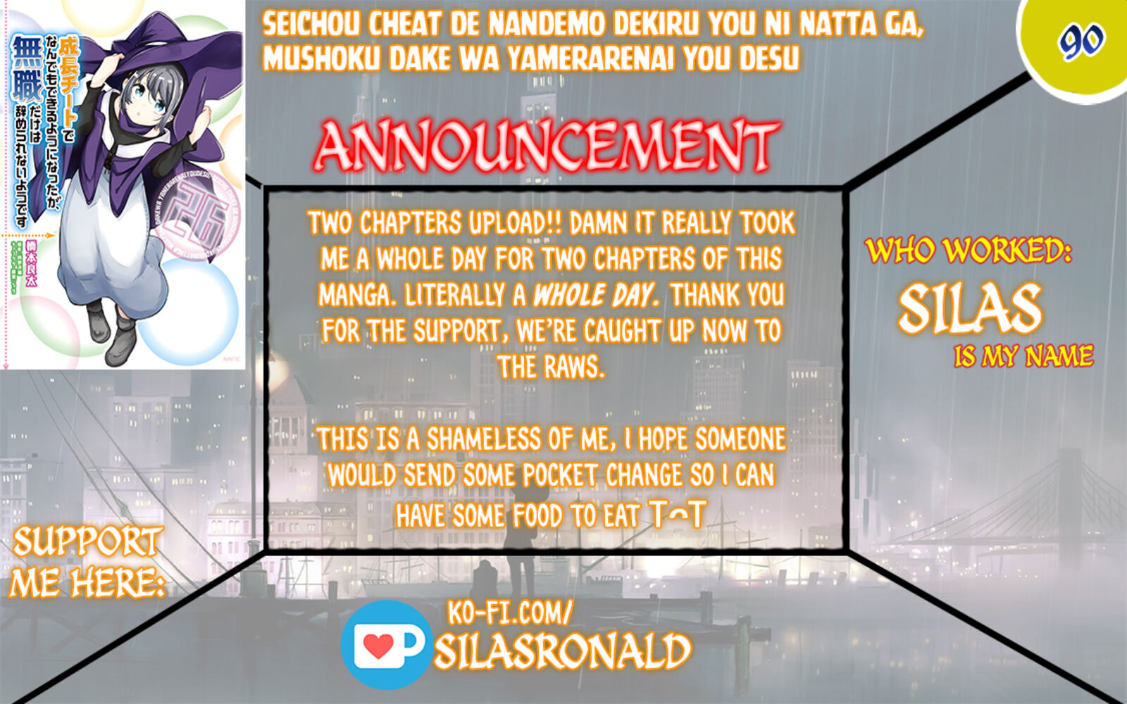Seichou Cheat De Nandemo Dekiru You Ni Natta Ga Mushoku Dake Wa Yamerarenai You Desu 90 1