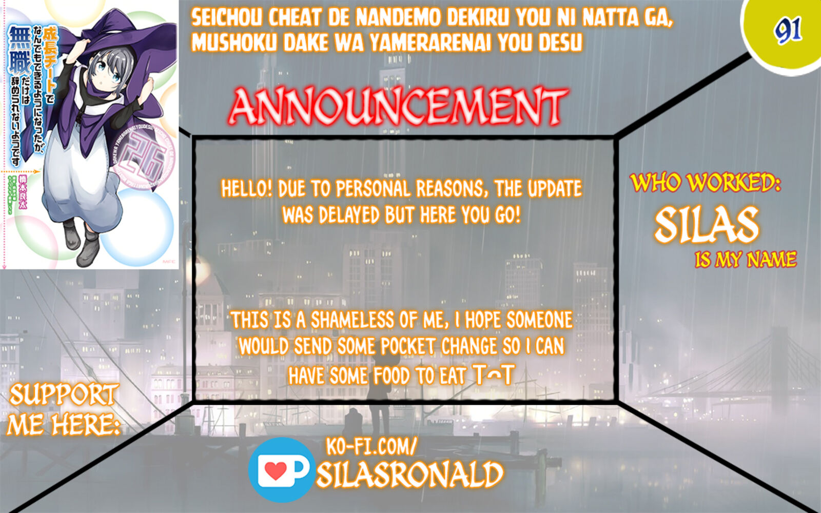 Seichou Cheat De Nandemo Dekiru You Ni Natta Ga Mushoku Dake Wa Yamerarenai You Desu 91 1