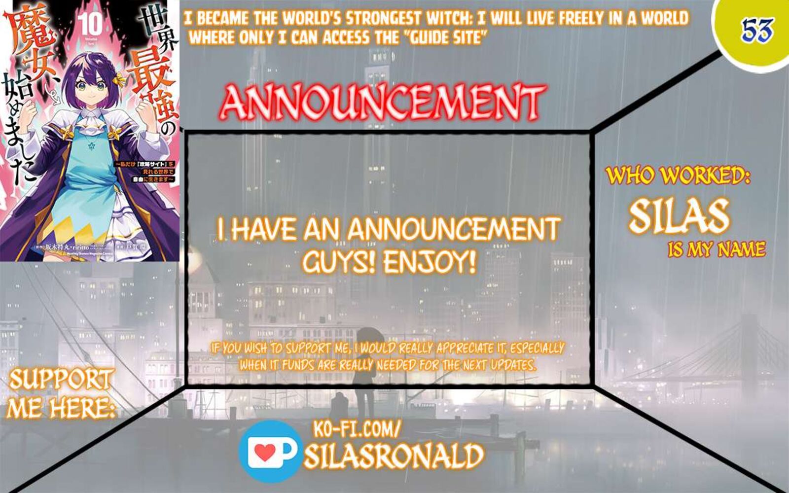 Sekai Saikyou No Majo Hajimemashita Watashidake Kouryaku Saito Wo Mireru Sekai De Jiyuu Ni Ikimasu 53 1