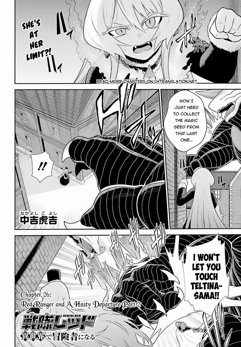 Sentai Red Isekai De Boukensha Ni Naru 26b 1