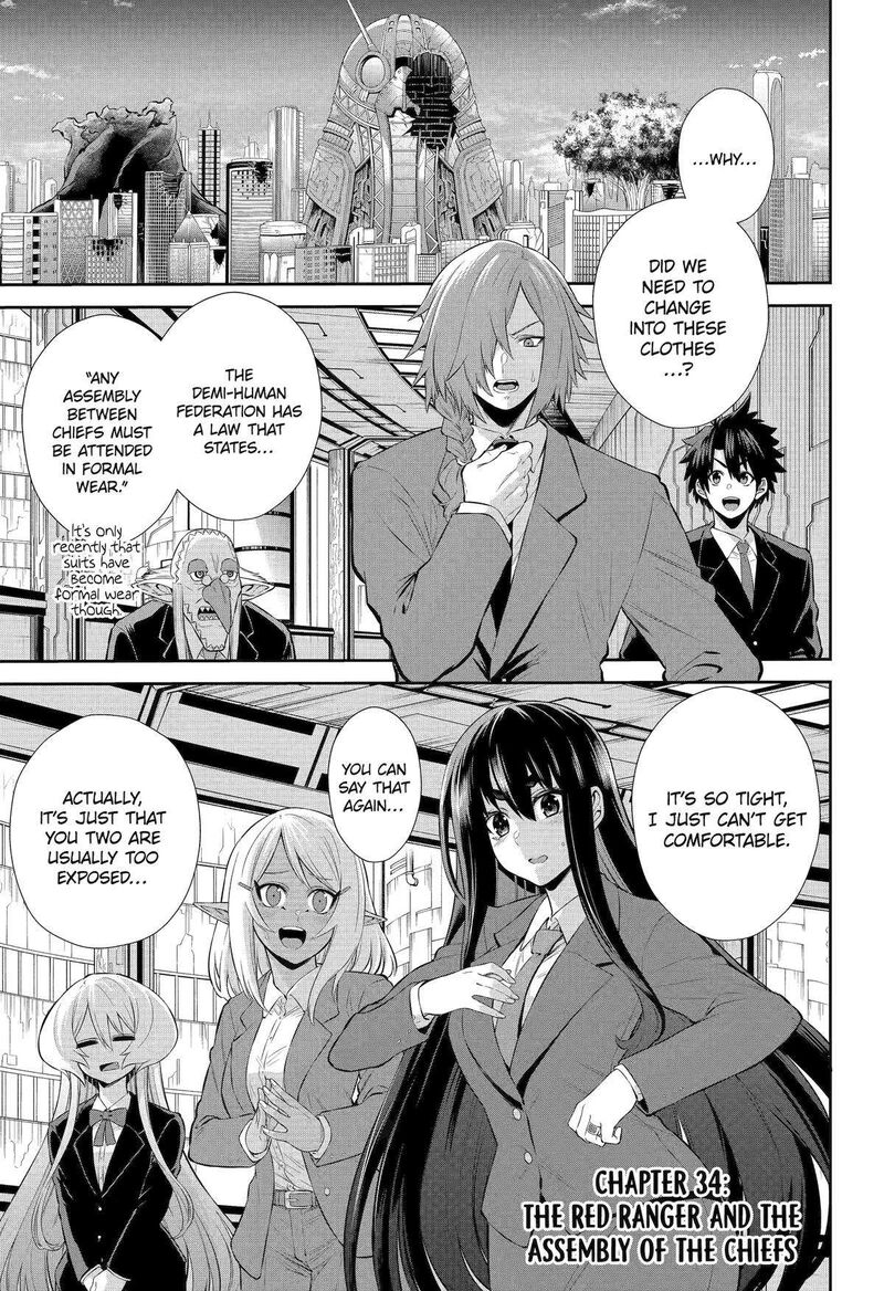 Sentai Red Isekai De Boukensha Ni Naru 34 1