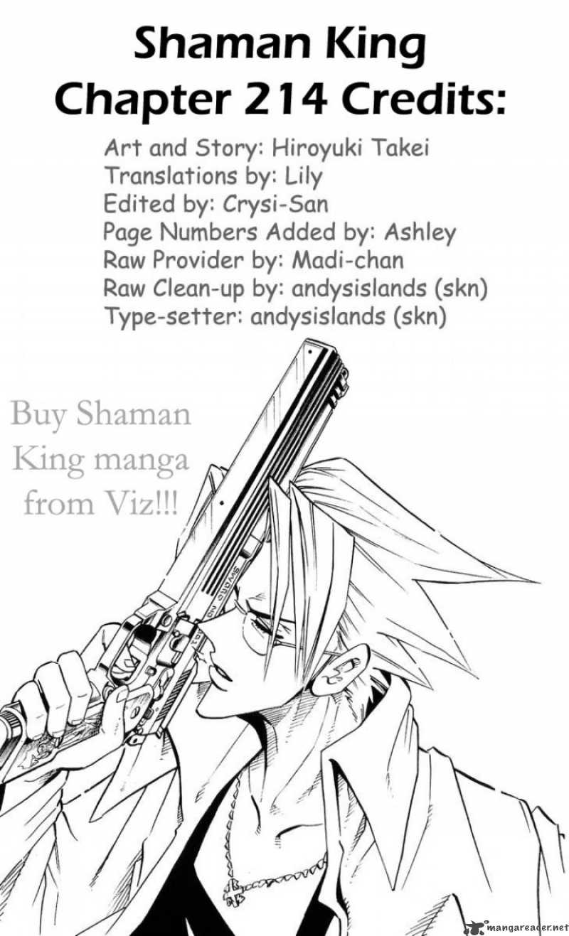 Shaman King 214 20