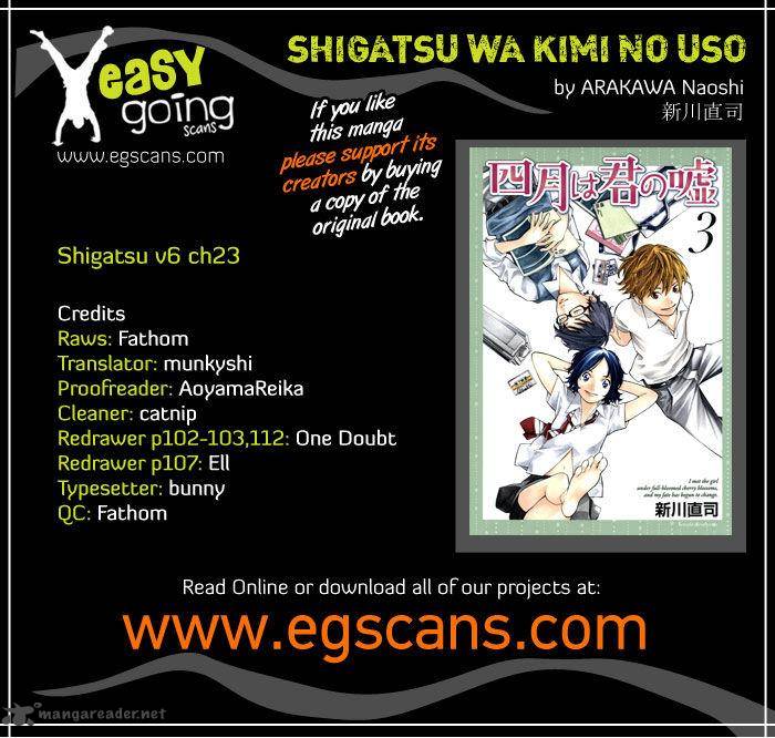 Shigatsu Wa Kimi No Uso 23 1