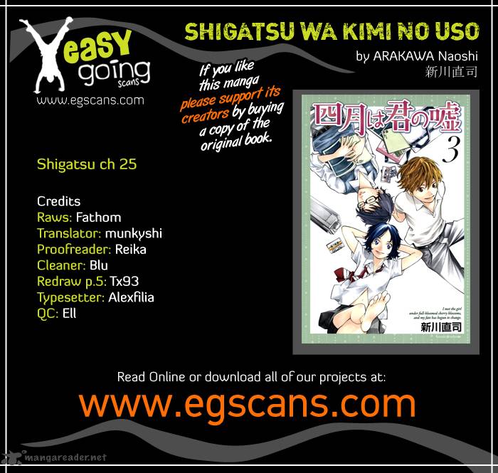 Shigatsu Wa Kimi No Uso 25 1