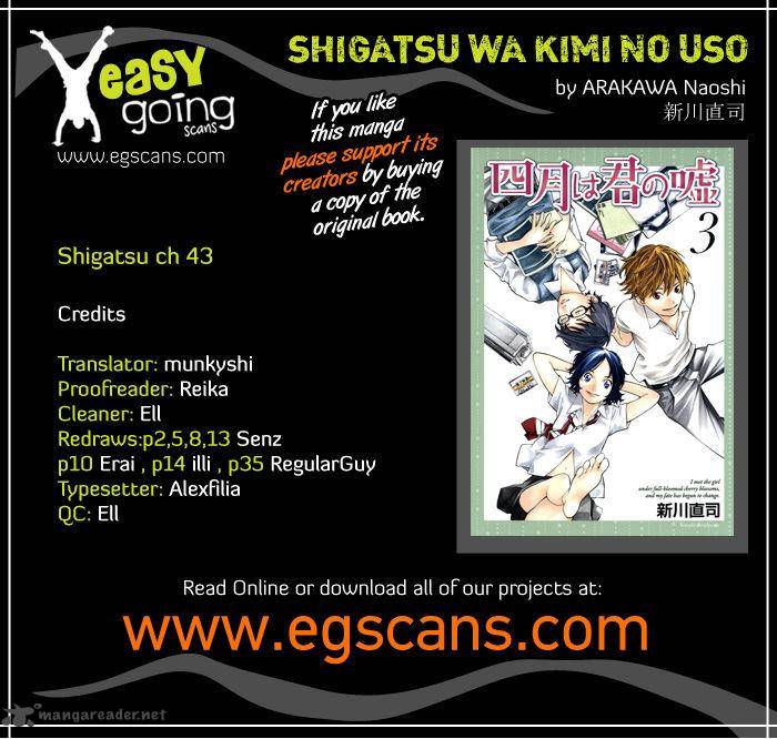Shigatsu Wa Kimi No Uso 43 1