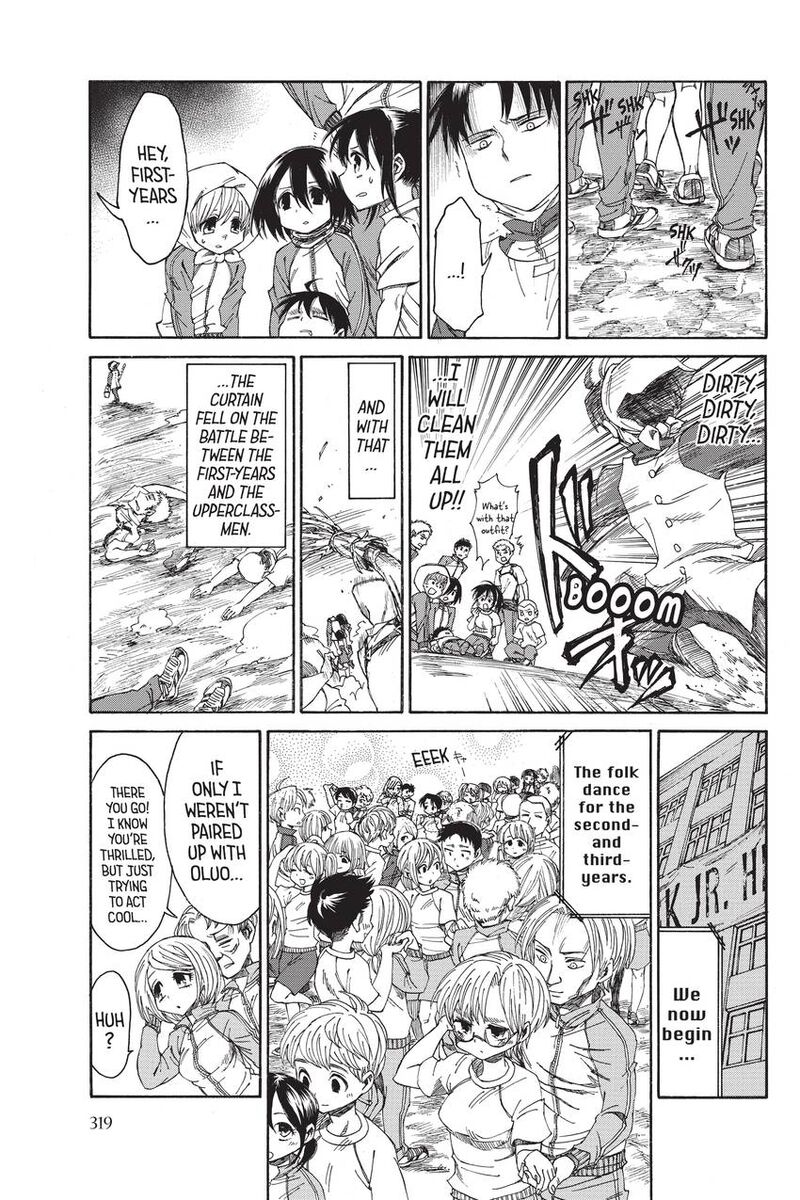 Shingeki Kyojin Chuugakkou 16 17