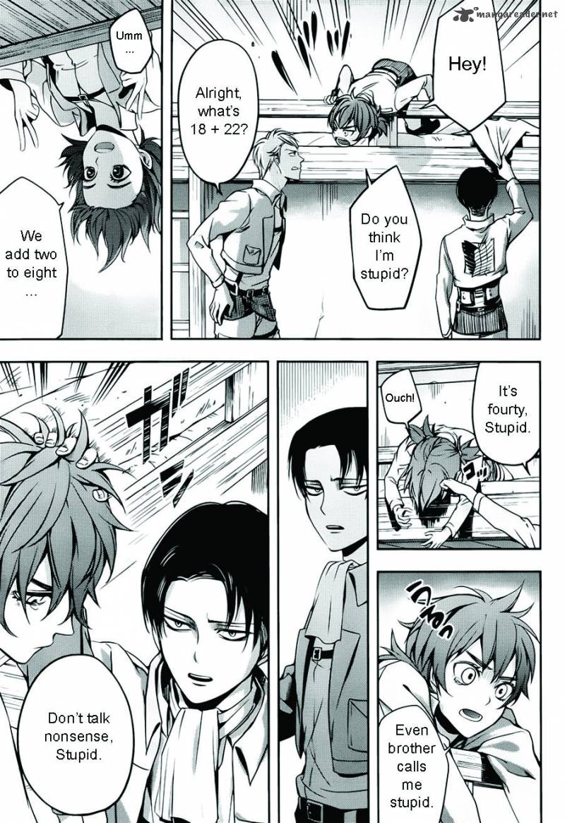 Shingeki No Kyojin Birth Of Levi Kuinaki Sentaku 3 13
