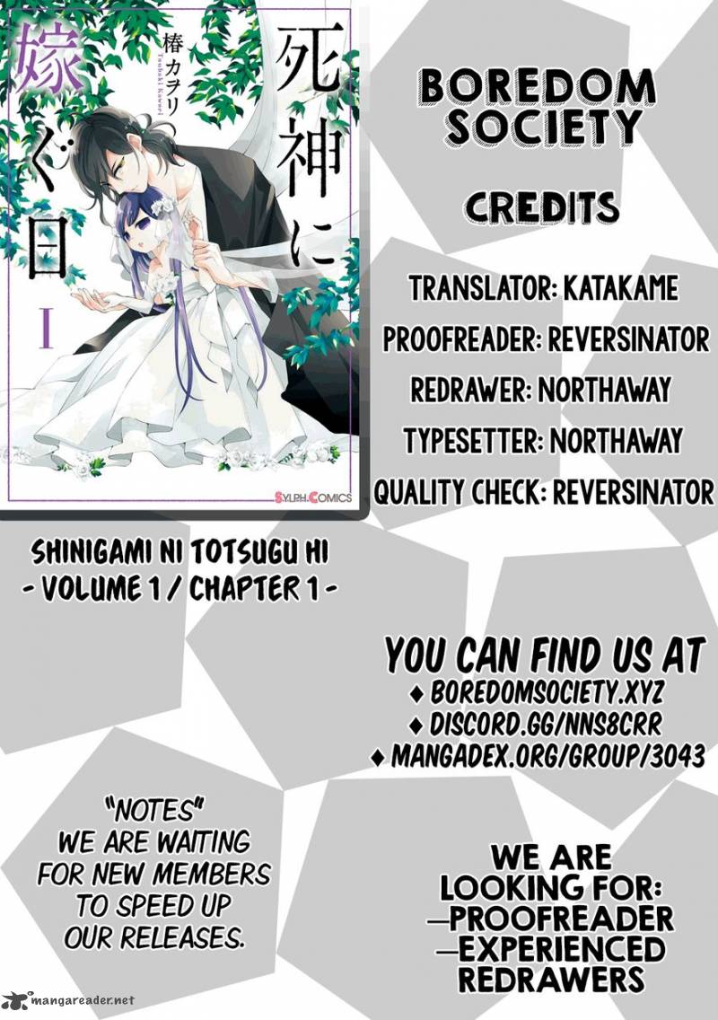 Shinigami Ni Totsugu Hi 1 63