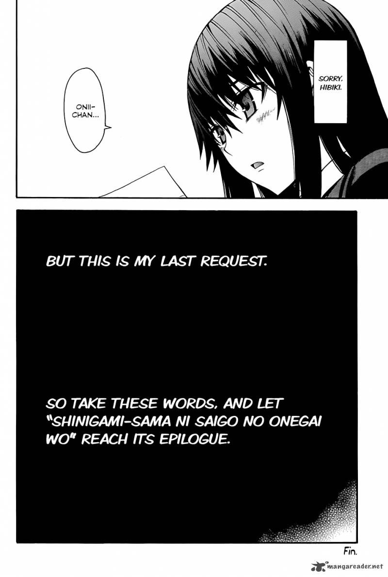 Shinigami Sama Ni Saigo No Onegai Wo 18 32