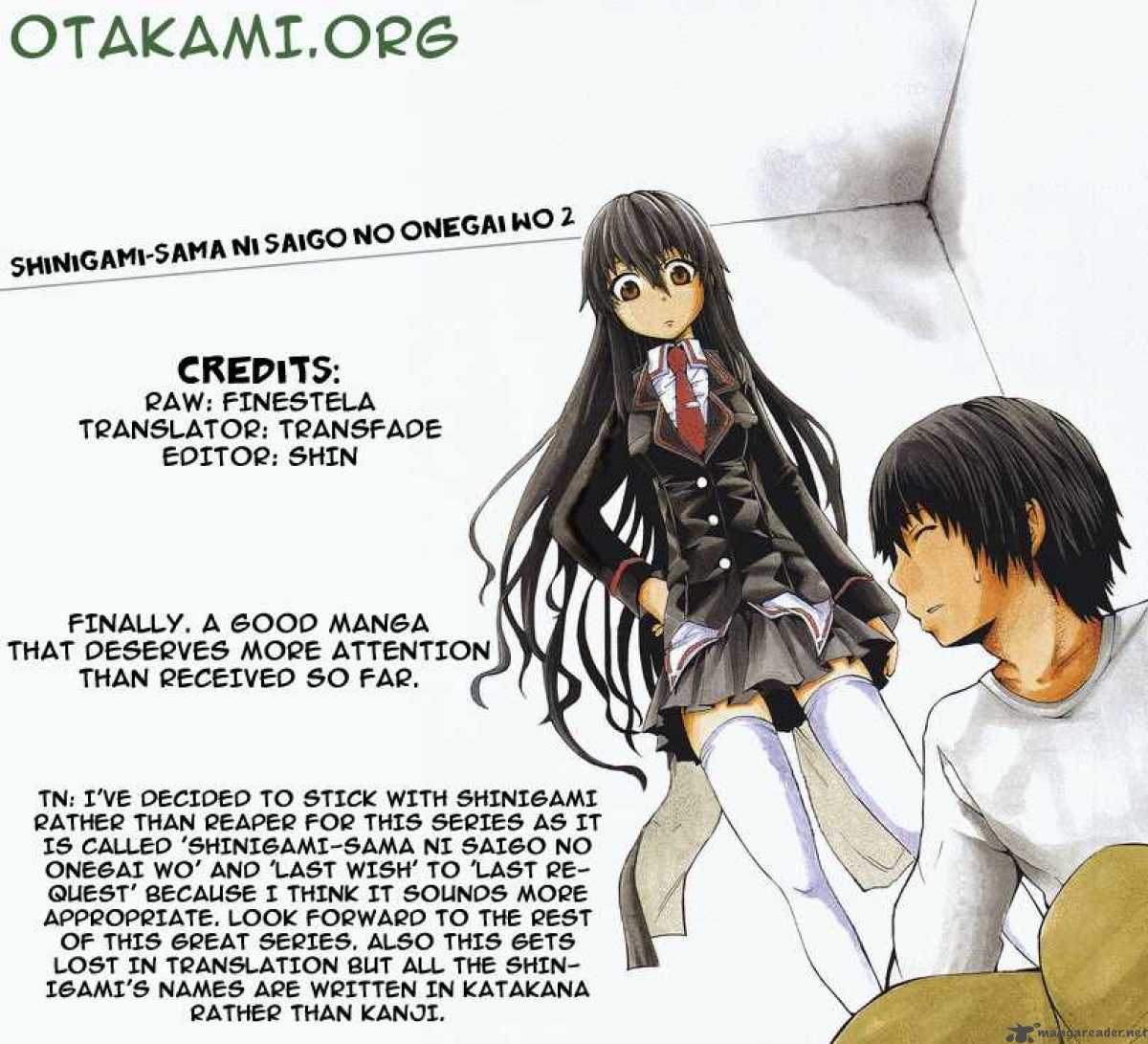Shinigami Sama Ni Saigo No Onegai Wo 2 42