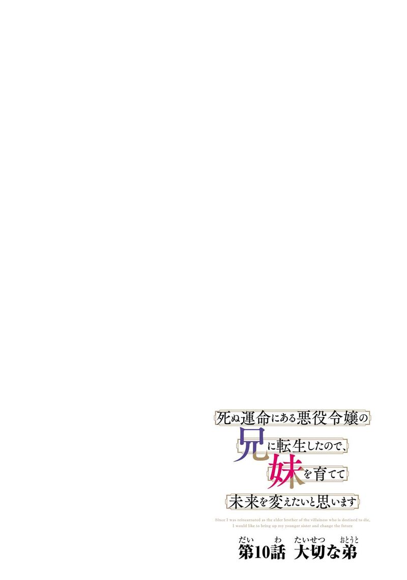 Shinu Unmei Ni Aru Akuyaku Reijou No Ani Ni Tensei Shita Node Imouto O Sodatete Mirai O Kaetai To Omoimasu Sekai Saikyou Wa Ore Dakedo Sekai Saikawa Wa Imouto Ni Chigainai 10a 3