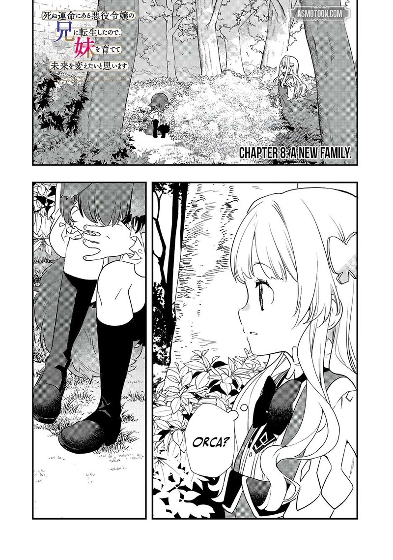 Shinu Unmei Ni Aru Akuyaku Reijou No Ani Ni Tensei Shita Node Imouto O Sodatete Mirai O Kaetai To Omoimasu Sekai Saikyou Wa Ore Dakedo Sekai Saikawa Wa Imouto Ni Chigainai 8a 1