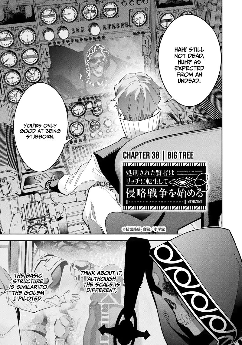 Shokei Sareta Kenja Wa Lich Ni Tensei Shite Shinryaku Sensou O Hajimeru 38 2